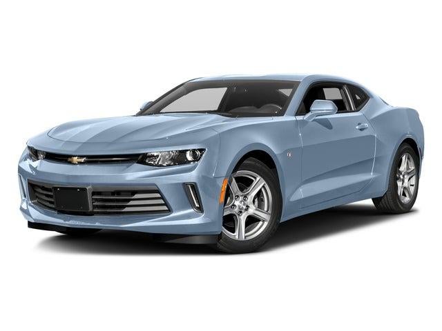 2017 Chevrolet Camaro 1LT in Arctic Blue Metallic — front three-quarter view
