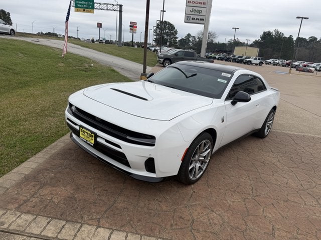 2026 Dodge Charger CHARGER SCAT PACK 2-DOOR AWD in White Knuckle Exterior Paint — front three-quarter view