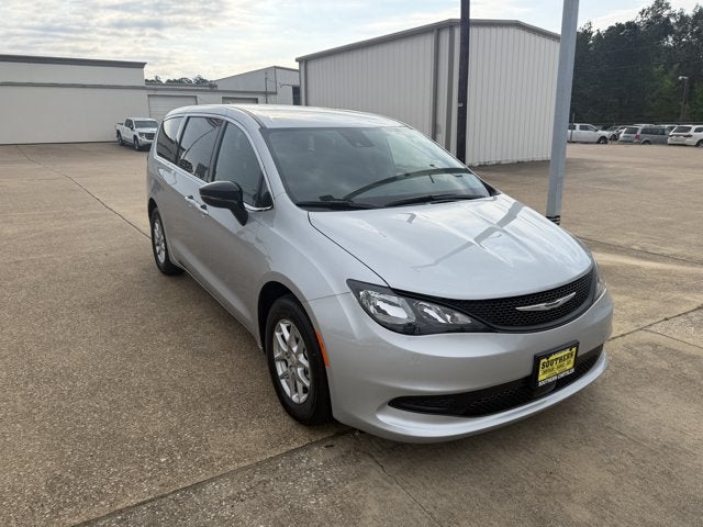 2026 Chrysler Voyager VOYAGER LX in Silver Mist Clear-Coat Exterior Paint — front three-quarter view