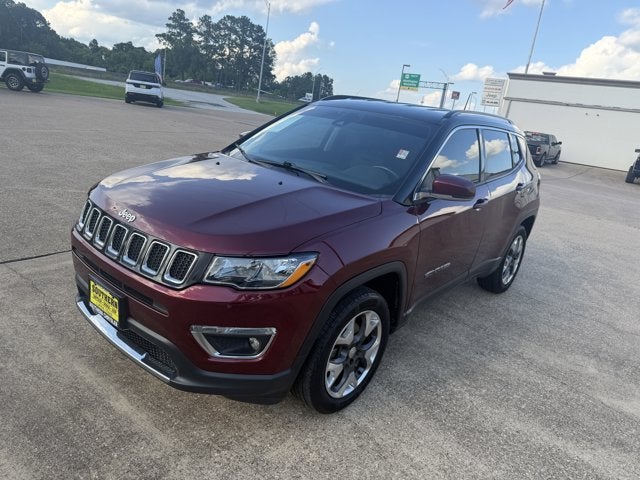 2021 Jeep Compass — rear three-quarter view