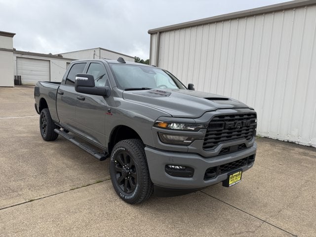 2026 RAM Ram 2500 RAM 2500 BLACK EXPRESS CREW CAB 4X4 6'4' BOX in Ceramic Gray Clear-Coat Exterior Paint — front three-quarter view